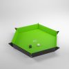 MAGNETIC DICE TRAY - HRXAGONAL - Green