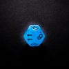 RPG DICE SET - GLOW SERIES - Icy Crumbs D12
