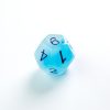 RPG DICE SET - GLOW SERIES - Icy Crumbs D12